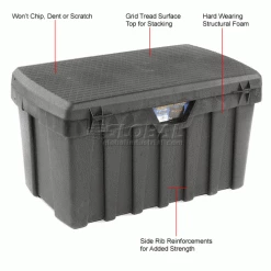 Contico Portable Commercial Tool Storage Chest, 37"L x 21"W x 20"H -Tool Storage best sale 239151 1wco
