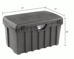 Contico Portable Commercial Tool Storage Chest, 37"L x 21"W x 20"H -Tool Storage best sale 239151 dim