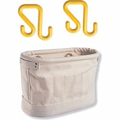 Jameson Tools 24-40 Canvas Tool Bag and Two S-Hooks