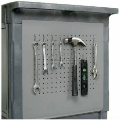 Global Industrial Mobile Tray Top Shelf Maintenance Cart with 5" Rubber Casters 30 Global Industrial Mobile Tray Top Shelf Maintenance Cart with 5" Rubber Casters -Tool Storage best sale 241737 31