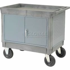 Global Industrial Tray Top Shelf Maintenance Cart with 8" Pneumatic Casters 25 Global Industrial Tray Top Shelf Maintenance Cart with 8" Pneumatic Casters -Tool Storage best sale 241738 01