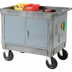 Global Industrial Tray Top Shelf Maintenance Cart with 8" Pneumatic Casters 27 Global Industrial Tray Top Shelf Maintenance Cart with 8" Pneumatic Casters -Tool Storage best sale 241738 06