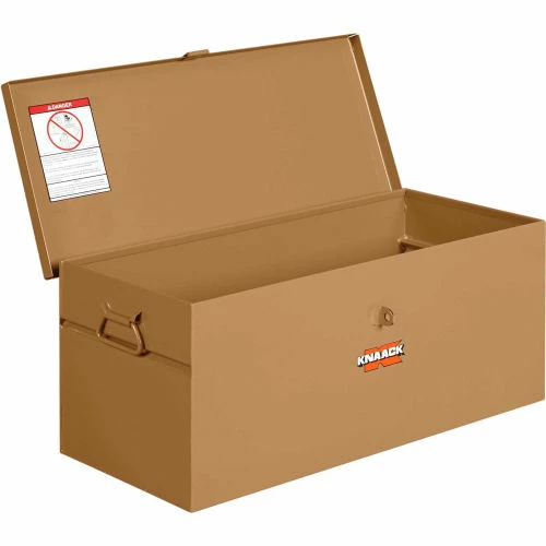 Knaack 28 Jobmaster® Storage Box, 2.3 Cu. Ft., Steel, Tan 4 Knaack 28 Jobmaster® Storage Box, 2.3 Cu. Ft., Steel, Tan - Image 2
