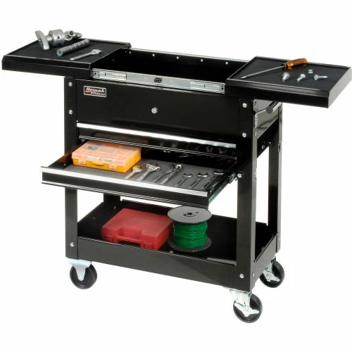 Homak BK06022704 27" 2-Drawer Tool Cart W/ Sliding Top 3 Homak BK06022704 27" 2-Drawer Tool Cart W/ Sliding Top