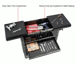 Homak BK06022704 27" 2-Drawer Tool Cart W/ Sliding Top 43 Homak BK06022704 27" 2-Drawer Tool Cart W/ Sliding Top -Tool Storage best sale 309127 3wco
