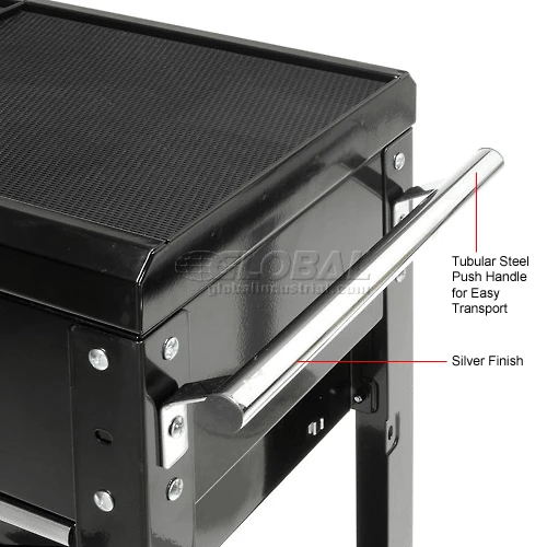 Homak BK06022704 27" 2-Drawer Tool Cart W/ Sliding Top 24 Homak BK06022704 27" 2-Drawer Tool Cart W/ Sliding Top - Image 22