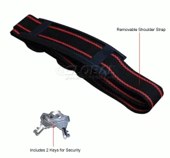 Global Industrial Aluminum Tool Case - 18" x 14" x 6" No Foam With Dividers and Panels -Tool Storage best sale 442893 4wco