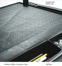 Rubbermaid FG773488BLA 5 Drawer Mobile Work Center 42 Rubbermaid FG773488BLA 5 Drawer Mobile Work Center -Tool Storage best sale 750260 4wco