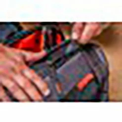 Crescent® 17" Tradesman Closed Top Tool Bag, Black/Gray & Rawhide