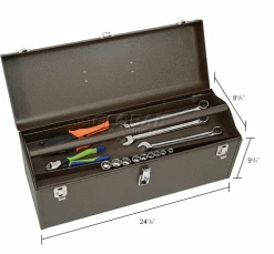 Kennedy® K24B 24" Professional Tool Box -Tool Storage best sale B211675 dim