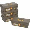 Plano Molding 100-000 Toolbox No Tray 15-3/8"L x 7-3/4"W x 5-1/4"H Gray - Pkg Qty 4 -Tool Storage best sale B2277506