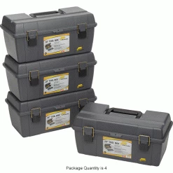 Plano Molding 651-101 Toolbox with Tray 20-1/4"L x 10-7/8"W x 9-1/8"H Gray - Pkg Qty 4 -Tool Storage best sale B2277507IN 2wco