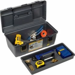 Plano Molding 651-101 Toolbox with Tray 20-1/4"L x 10-7/8"W x 9-1/8"H Gray - Pkg Qty 4 -Tool Storage best sale B2277507 03