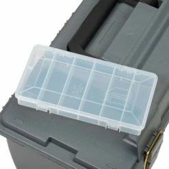 Plano Molding 652-009 Toolbox with Tray and (2) compartment boxes 20-1/4"L x 10-7/8"W x 9-1/8"H Gray - Pkg Qty 4 25 Plano Molding 652-009 Toolbox with Tray and (2) compartment boxes 20-1/4"L x 10-7/8"W x 9-1/8"H Gray - Pkg Qty 4 -Tool Storage best sale B2277508 07