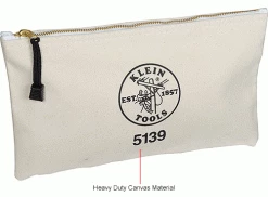 Klein Tools® Canvas Zipper Bag 5139 -Tool Storage best sale B323483IN 1wco