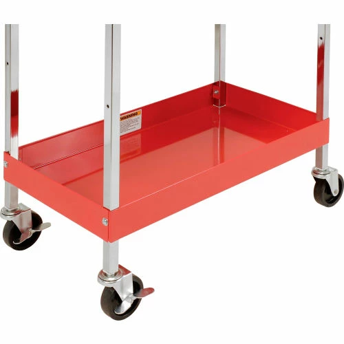 Sunex Tools 8005SC 30" Heavy Duty Red Multi-Purpose Service Cart 6 Sunex Tools 8005SC 30" Heavy Duty Red Multi-Purpose Service Cart - Image 5
