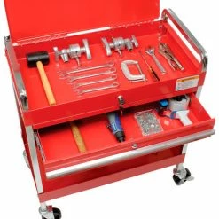 Sunex Tools 8013A 30" Red Tool Cart W/ Locking Top & Drawer -Tool Storage best sale B643114 08