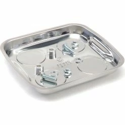Sunex Tools 8817A 11 x 11-1/2" Mighty Mag Square Quad Magnetic Parts Tray