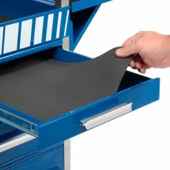 Sunex Tools 8045BL 27" Professional 5 Drawer Blue Tool Cart W/ Locking Top -Tool Storage best sale B788165 06