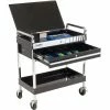 Sunex Tools 8013ABK 30" Black Tool Cart W/ Locking Top & Drawer 1 Sunex Tools 8013ABK 30" Black Tool Cart W/ Locking Top & Drawer -Tool Storage best sale B788166