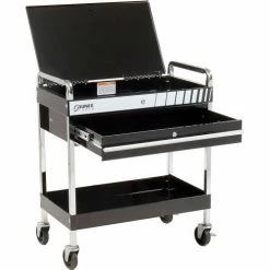 Sunex Tools 8013ABK 30" Black Tool Cart W/ Locking Top & Drawer -Tool Storage best sale B788166 02