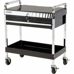 Sunex Tools 8013ABK 30" Black Tool Cart W/ Locking Top & Drawer -Tool Storage best sale B788166 03