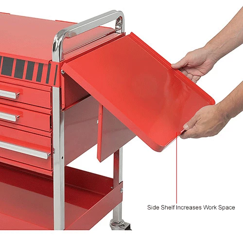 Sunex Tools 8013ADELUXE 4 Drawer Deluxe Red Tool Cart W/ Locking Top & Drawers 22 Sunex Tools 8013ADELUXE 4 Drawer Deluxe Red Tool Cart W/ Locking Top & Drawers - Image 20