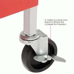 Sunex Tools 8013ADELUXE 4 Drawer Deluxe Red Tool Cart W/ Locking Top & Drawers 45 Sunex Tools 8013ADELUXE 4 Drawer Deluxe Red Tool Cart W/ Locking Top & Drawers -Tool Storage best sale B982816IN 7wco