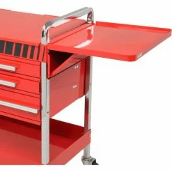 Sunex Tools 8013ADELUXE 4 Drawer Deluxe Red Tool Cart W/ Locking Top & Drawers 34 Sunex Tools 8013ADELUXE 4 Drawer Deluxe Red Tool Cart W/ Locking Top & Drawers -Tool Storage best sale B982816 09