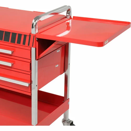 Sunex Tools 8013ADELUXE 4 Drawer Deluxe Red Tool Cart W/ Locking Top & Drawers 12 Sunex Tools 8013ADELUXE 4 Drawer Deluxe Red Tool Cart W/ Locking Top & Drawers - Image 10