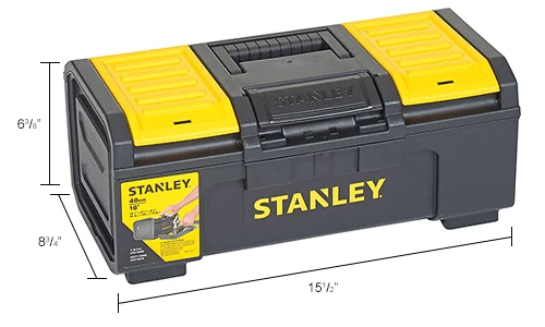 Stanley STST16410 Stst16410, Basic Tool Box, 16" 21 Stanley STST16410 Stst16410, Basic Tool Box, 16" - Image 19