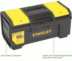 Stanley STST19410 Stst19410, Basic Tool Box, 19" -Tool Storage best sale B983201IN 1wco