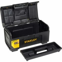 Stanley STST19410 Stst19410, Basic Tool Box, 19" -Tool Storage best sale B983201 06