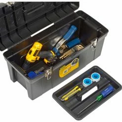 Stanley Black & Decker STST24113 Stanley Stst24113, 24" Series 2000 Tool Box With 2/3 Tray -Tool Storage best sale B983203 03