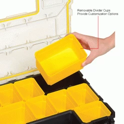 Stanley FMST14820 Fatmax® 17-1/2" x 14" x 4-1/2" 10 Compartment Professional Organizer -Tool Storage best sale B983299IN 3wco