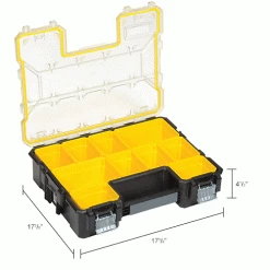 Stanley FMST14820 Fatmax® 17-1/2" x 14" x 4-1/2" 10 Compartment Professional Organizer -Tool Storage best sale B983299IN dim