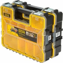 Stanley FMST14820 Fatmax® 17-1/2" x 14" x 4-1/2" 10 Compartment Professional Organizer -Tool Storage best sale B983299 03