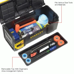 Stanley STST24410 Basic Tool Box, 24" -Tool Storage best sale B983303IN 2wco