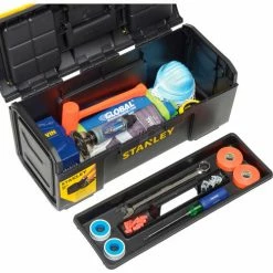 Stanley STST24410 Basic Tool Box, 24" -Tool Storage best sale B983303 03