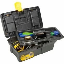 Stanley STST13011 Series 2000 12-1/2" Tool Box W/ Plastic Latch -Tool Storage best sale B983343 01