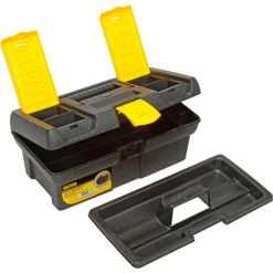 Stanley STST13011 Series 2000 12-1/2" Tool Box W/ Plastic Latch -Tool Storage best sale B983343 02