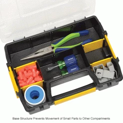Stanley STST14021 Sortmaster™ 11-1/2" x 8-1/2" x 2-1/2" Compartment Storage Box 37 Stanley STST14021 Sortmaster™ 11-1/2" x 8-1/2" x 2-1/2" Compartment Storage Box -Tool Storage best sale B983344IN 5wco