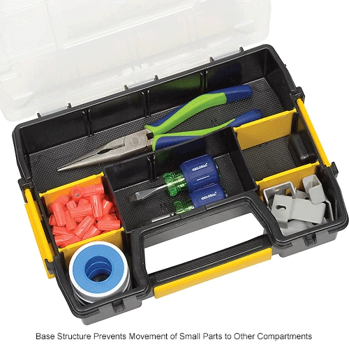 Stanley STST14021 Sortmaster™ 11-1/2" x 8-1/2" x 2-1/2" Compartment Storage Box 19 Stanley STST14021 Sortmaster™ 11-1/2" x 8-1/2" x 2-1/2" Compartment Storage Box - Image 17