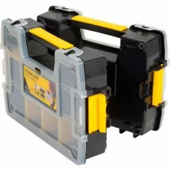 Stanley STST14021 Sortmaster™ 11-1/2" x 8-1/2" x 2-1/2" Compartment Storage Box 23 Stanley STST14021 Sortmaster™ 11-1/2" x 8-1/2" x 2-1/2" Compartment Storage Box -Tool Storage best sale B983344 02
