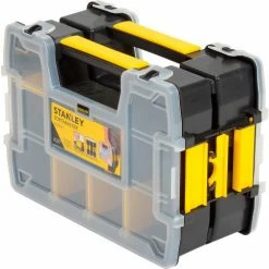 Stanley STST14021 Sortmaster™ 11-1/2" x 8-1/2" x 2-1/2" Compartment Storage Box 24 Stanley STST14021 Sortmaster™ 11-1/2" x 8-1/2" x 2-1/2" Compartment Storage Box -Tool Storage best sale B983344 03