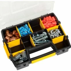 Stanley STST14021 Sortmaster™ 11-1/2" x 8-1/2" x 2-1/2" Compartment Storage Box 25 Stanley STST14021 Sortmaster™ 11-1/2" x 8-1/2" x 2-1/2" Compartment Storage Box -Tool Storage best sale B983344 04