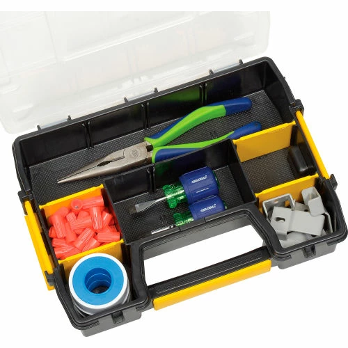 Stanley STST14021 Sortmaster™ 11-1/2" x 8-1/2" x 2-1/2" Compartment Storage Box 8 Stanley STST14021 Sortmaster™ 11-1/2" x 8-1/2" x 2-1/2" Compartment Storage Box - Image 6