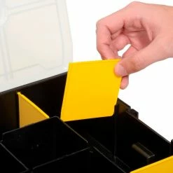 Stanley STST14027 SortMaster 17-3/8"x13"x3-1/2" 17-Compartment Stackable Small Parts Organizer 27 Stanley STST14027 SortMaster 17-3/8"x13"x3-1/2" 17-Compartment Stackable Small Parts Organizer -Tool Storage best sale B983934 06