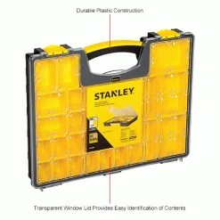 Stanley 014725R Professional Organizer 25 Comp. 16-9 50x13-7 50x2-1/10 30 Stanley 014725R Professional Organizer 25 Comp. 16-9 50x13-7 50x2-1/10 -Tool Storage best sale B983956IN 1wco