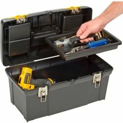 Stanley 019151M 19" Series 2000 Tool Box W/ 2/3 Tote Tray & Lid Organizers -Tool Storage best sale B983972 02